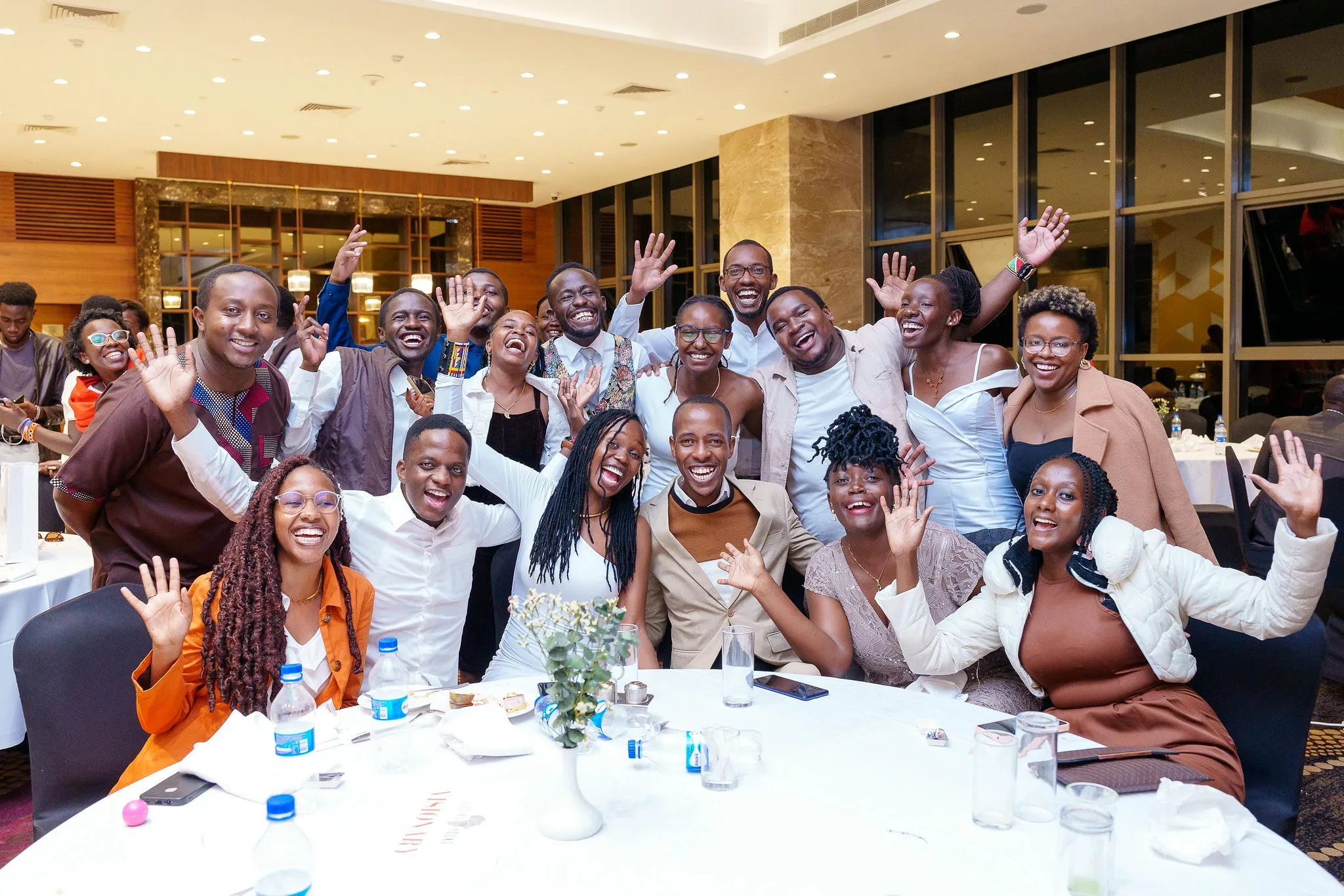 Leading Young crowd 2